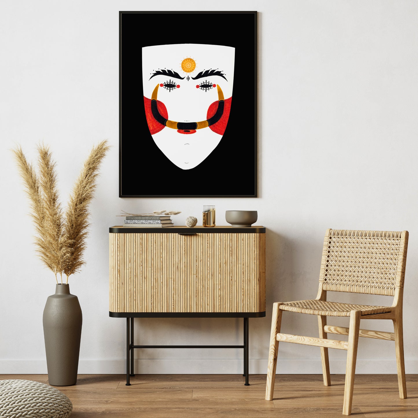 Genitsaros Mask | Art Print