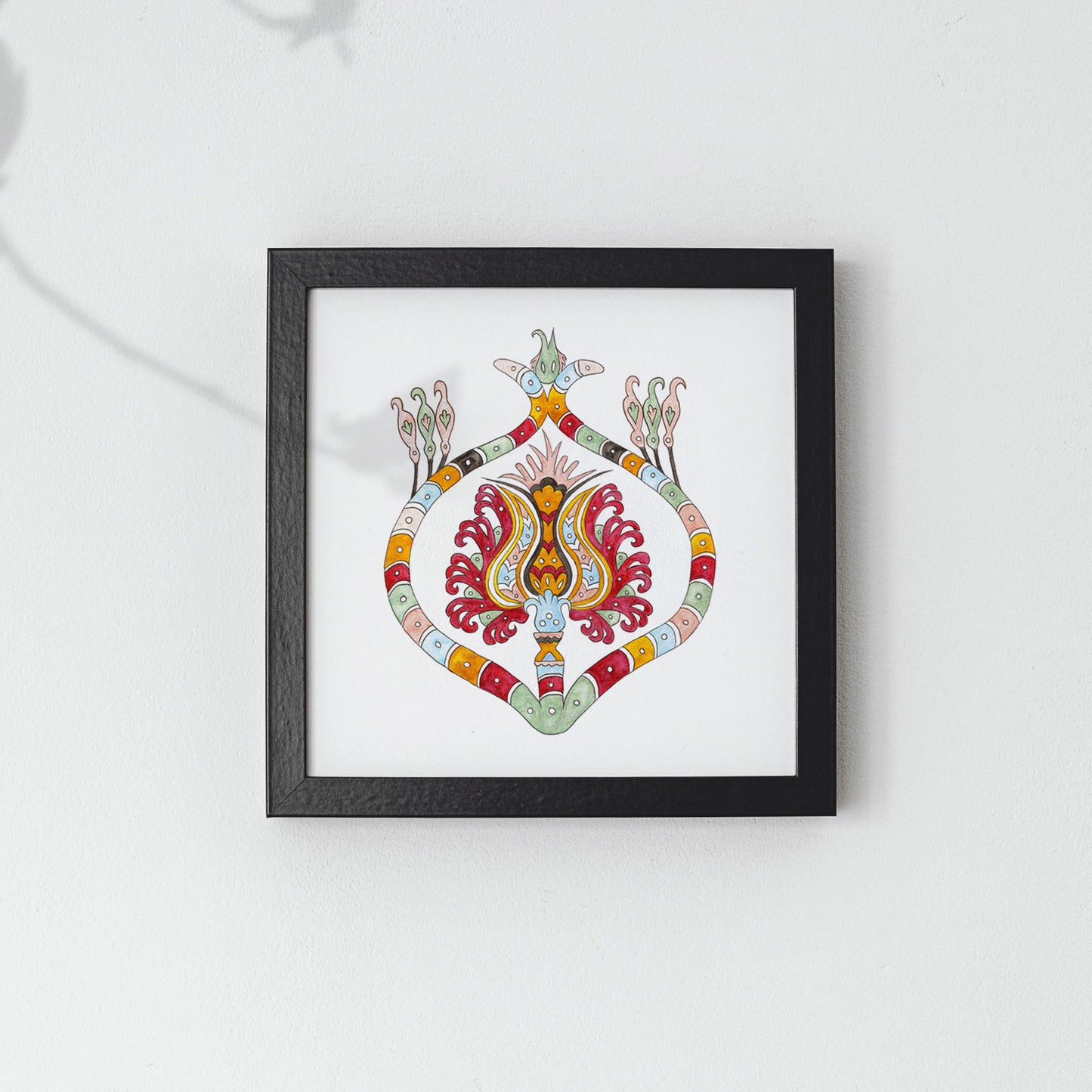 Flower Engulfed in Snake | Art Print