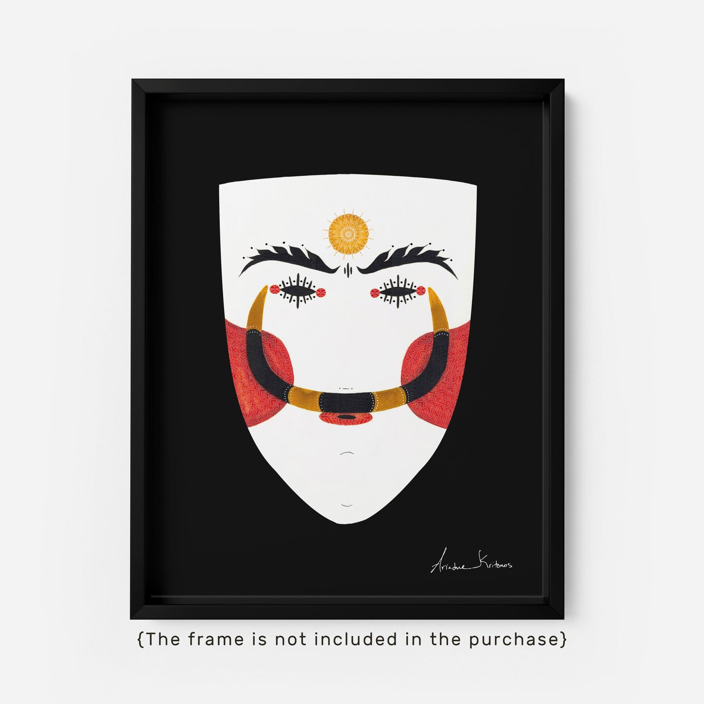 Genitsaros Mask | Art Print