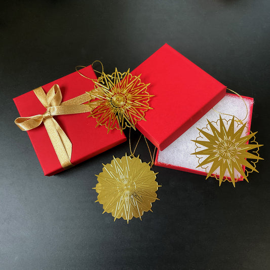 Gold Northern Star | Ornament Set