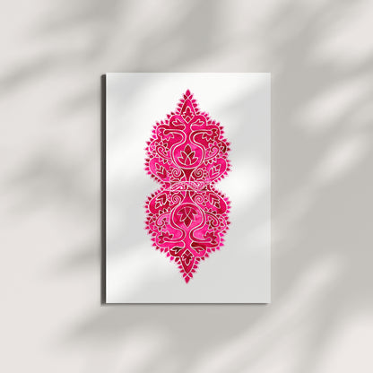 Pink Mesogeia Floral | Art Print