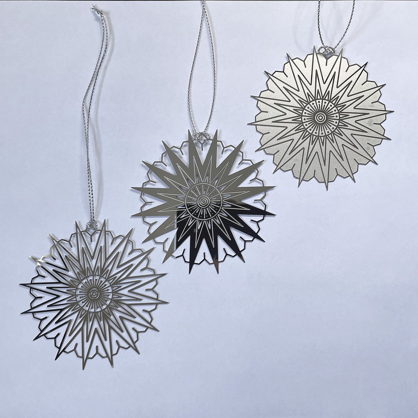 Silver Northern Star | Ornament Set