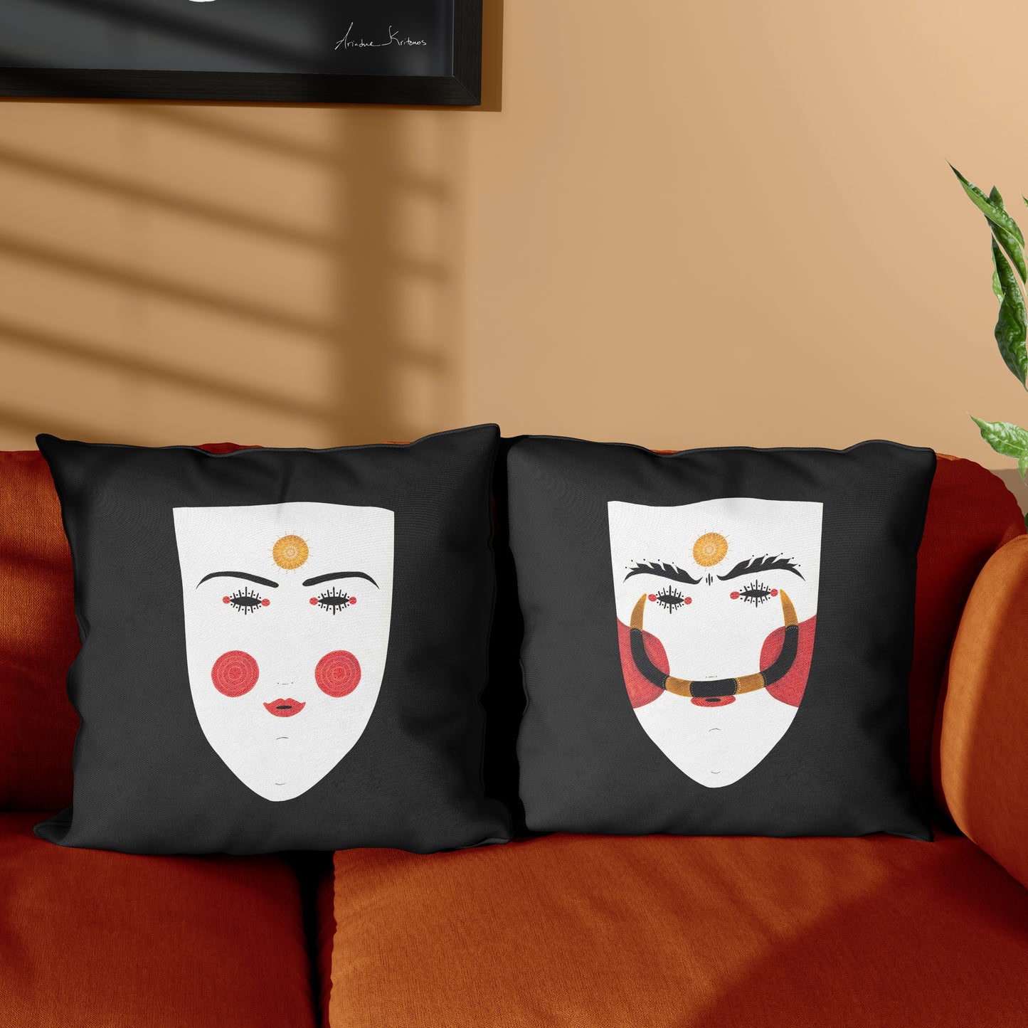 Genitsaros & Boula | Throw Pillow Case