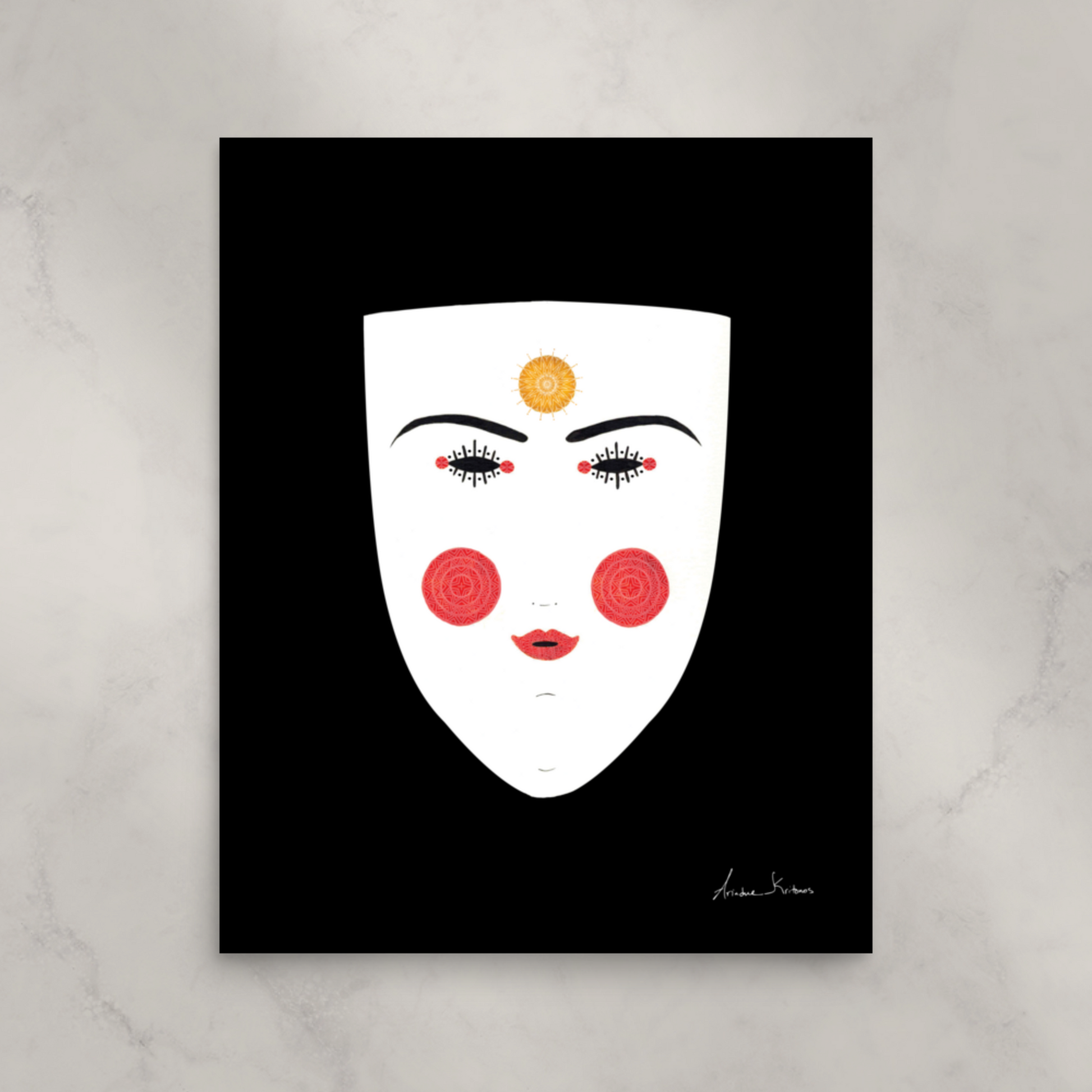 Boula Art Print | Ariadne Kritonos